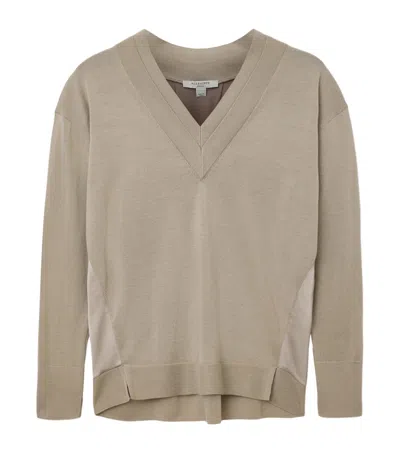 ALLSAINTS WOOL BERN SWEATER