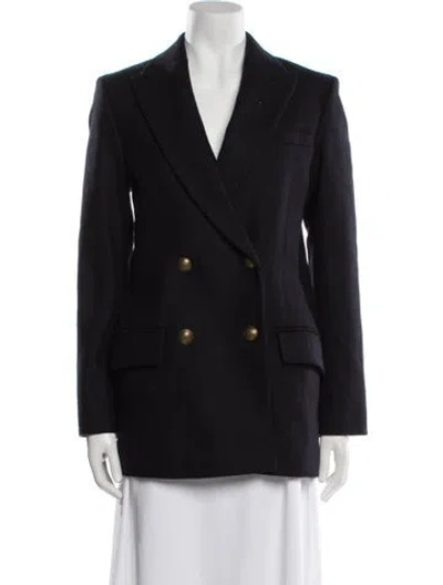 Pre-owned Allsaints Wool Blazer In Black