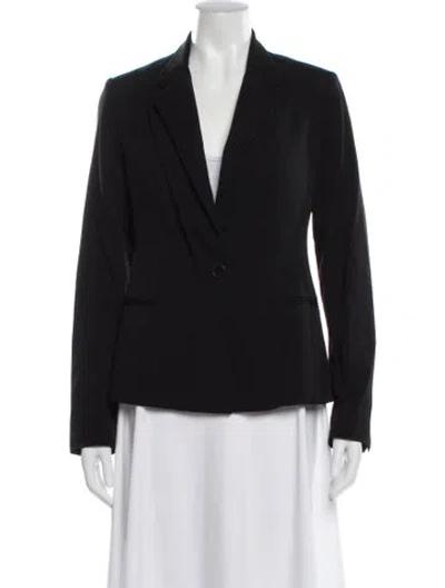 Pre-owned Allsaints Wool Blazer In Black