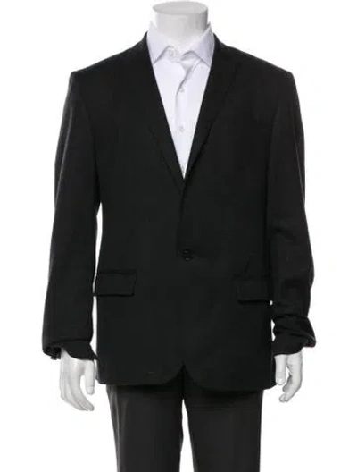 Pre-owned Allsaints Wool Blazer In Black