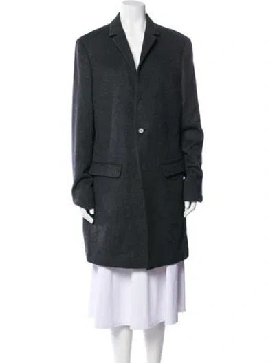 Pre-owned Allsaints Wool Blazer In Gray