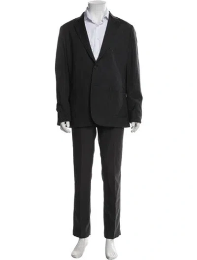 Pre-owned Allsaints Wool Blazer In Gray