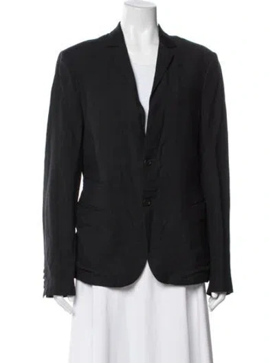 Pre-owned Allsaints Wool Blazer In Grey
