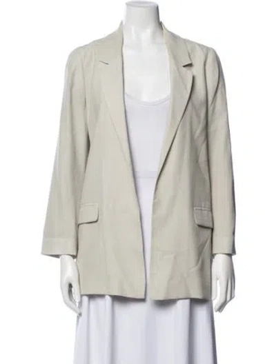 Pre-owned Allsaints Wool Blazer In Grey