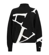 Allsaints A Star Ribbed-knit Jumper