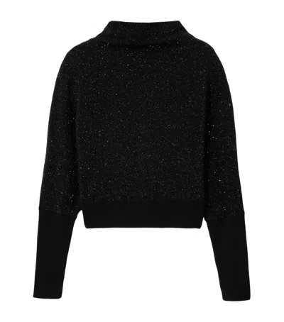 ALLSAINTS WOOL-BLEND SPARKLE RIDLEY SWEATER