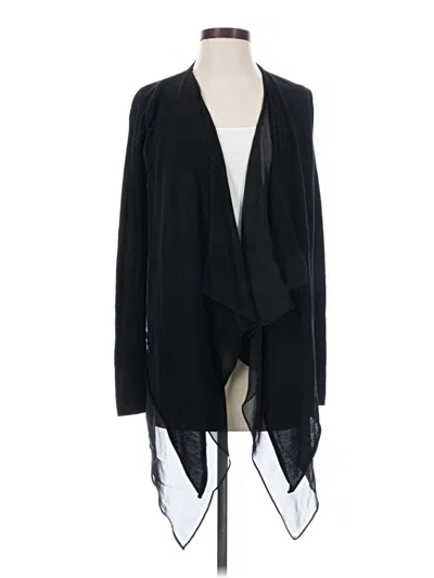 Pre-owned Allsaints Wool Cardigan Sweater In Black
