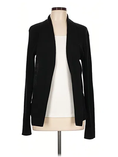Pre-owned Allsaints Wool Cardigan Sweater In Black