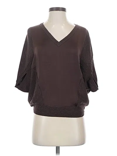 Pre-owned Allsaints Wool Cardigan Sweater In Brown