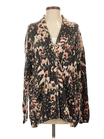 Pre-owned Allsaints Wool Cardigan Sweater In Brown