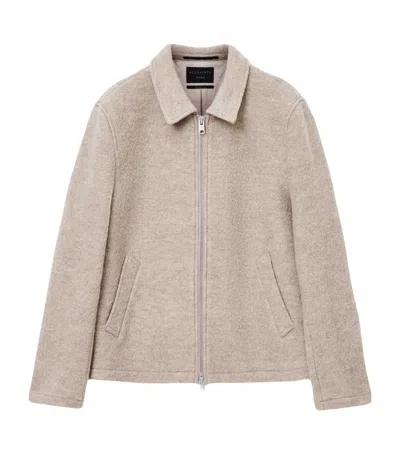 Allsaints Wool Celeste Jacket In Brown