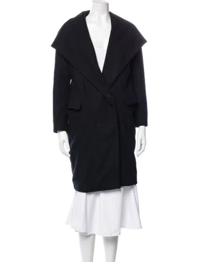 Pre-owned Allsaints Wool Coat In Gray