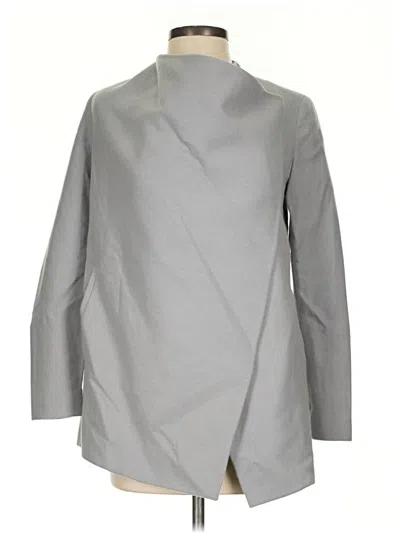 Pre-owned Allsaints Wool Coat In Gray