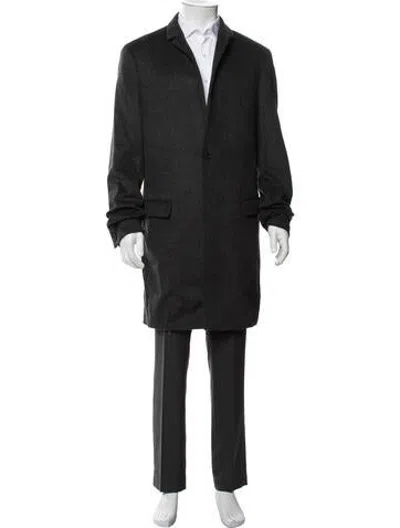 Pre-owned Allsaints Wool Coat In Grey