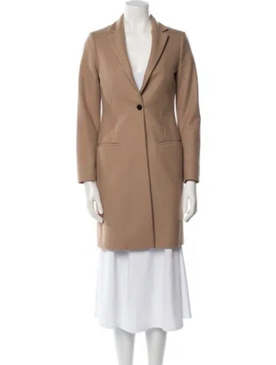 Pre-owned Allsaints Wool Coat In Neutral
