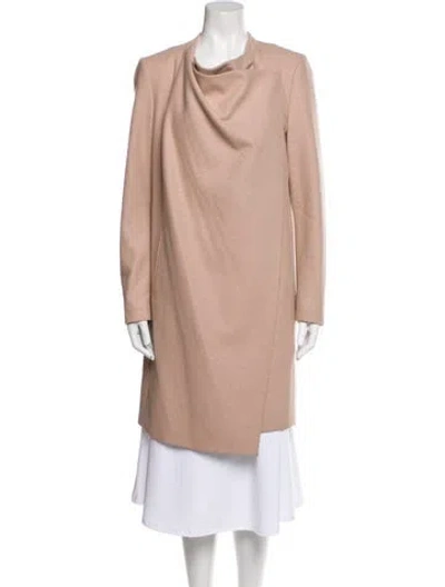 Pre-owned Allsaints Wool Coat In Neutral