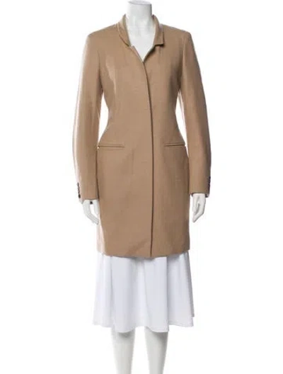 Pre-owned Allsaints Wool Coat In Neutral