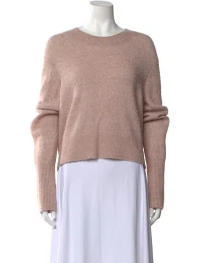 Pre-owned Allsaints Wool Crew Neck Sweater In Neutral