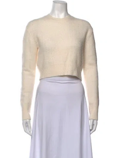 Pre-owned Allsaints Wool Crew Neck Sweater In Neutrals
