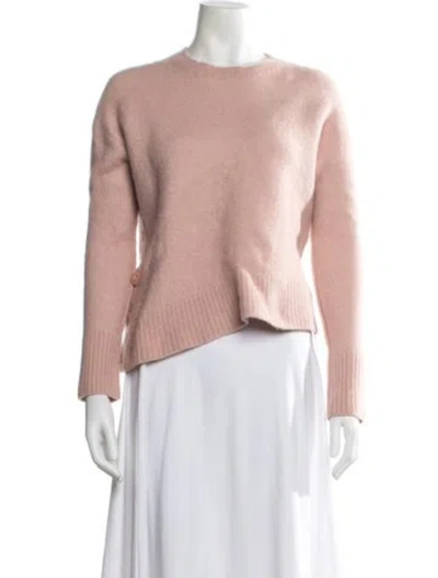 Pre-owned Allsaints Wool Crew Neck Sweater In Pink