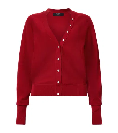 Allsaints Wool Honor V-neck Cardigan