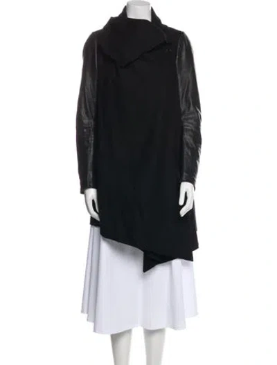 Pre-owned Allsaints Wool Jacket In Black