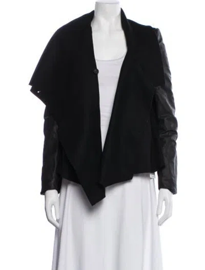 Pre-owned Allsaints Wool Jacket In Black