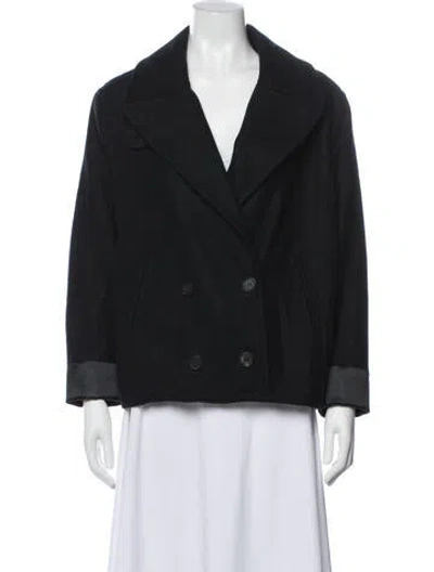 Pre-owned Allsaints Wool Jacket In Black
