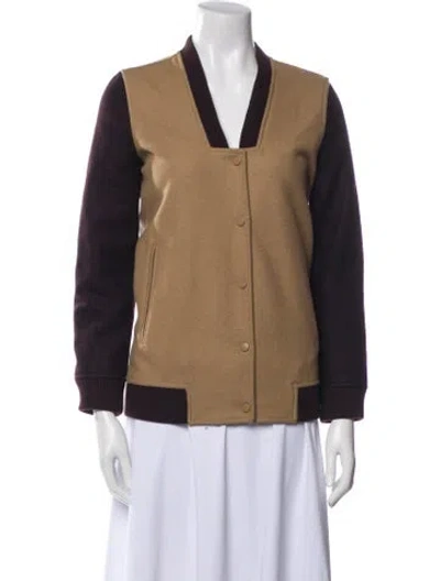 Pre-owned Allsaints Wool Jacket In Brown