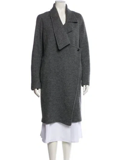 Pre-owned Allsaints Wool Jacket In Gray