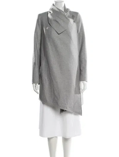 Pre-owned Allsaints Wool Jacket In Gray