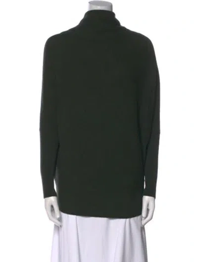 Pre-owned Allsaints Wool Mock Neck Sweater In Black