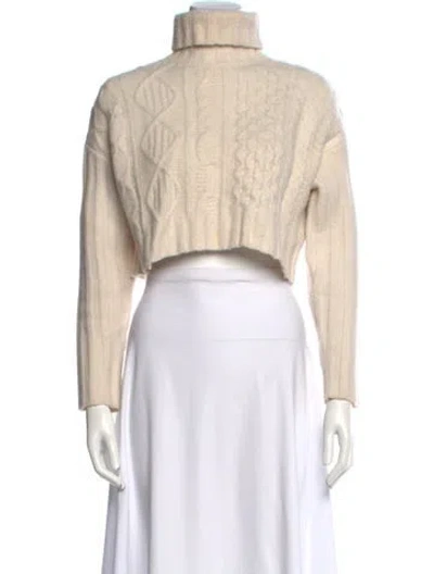 Pre-owned Allsaints Wool Patterned Sweater In Neutral