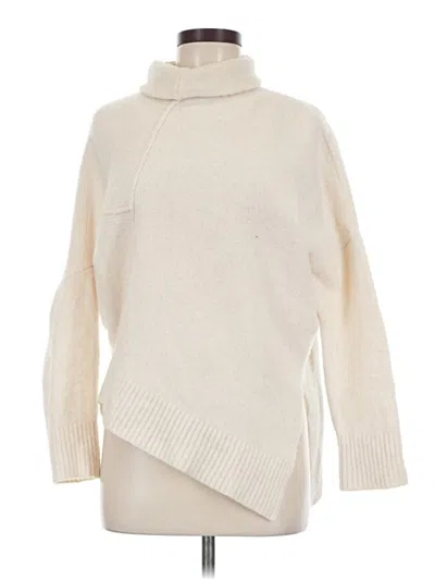 Pre-owned Allsaints Wool Pullover Sweater In Ivory