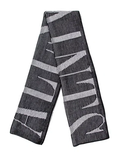 Pre-owned Allsaints Wool Striped Scarf In Multi