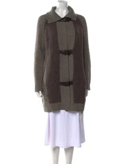 Pre-owned Allsaints Wool Sweater In Green