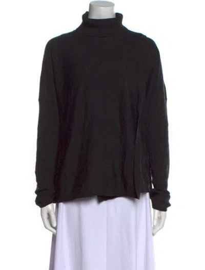 Pre-owned Allsaints Wool Turtleneck Sweater In Gray