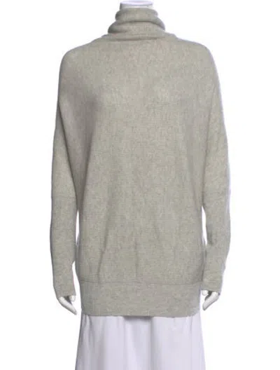 Pre-owned Allsaints Wool Turtleneck Sweater In Grey