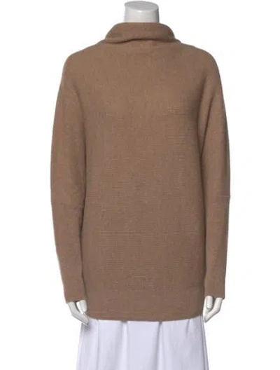 Pre-owned Allsaints Wool Turtleneck Sweater In Neutral
