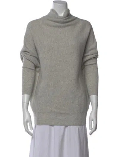 Pre-owned Allsaints Wool Turtleneck Sweater In Neutral