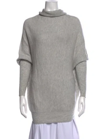 Pre-owned Allsaints Wool Turtleneck Sweater In Neutrals