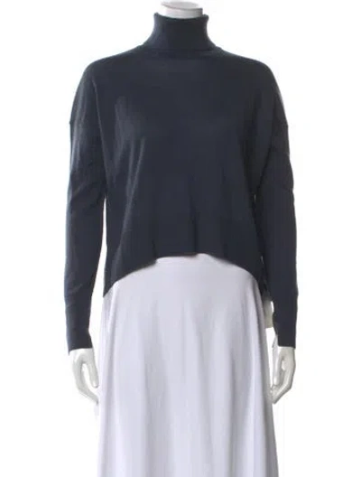 Pre-owned Allsaints Wool Turtleneck Sweater W/ Tags In Gray