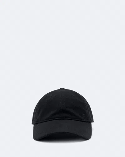 Allsaints Wool-blend Melton Baseball Cap In Brown