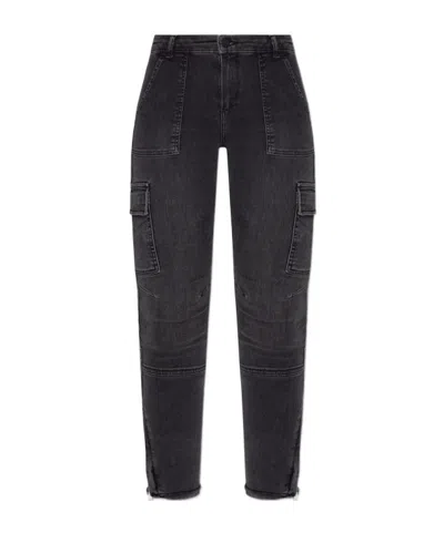 Allsaints Work Jeans In Black