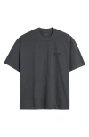 Allsaints Xander Crewneck T-shirt In Carter Grey