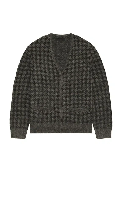 Allsaints Zain Cardigan In Gray