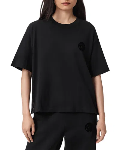 Allsaints Zanda Relaxed Fit T-shirt In Black