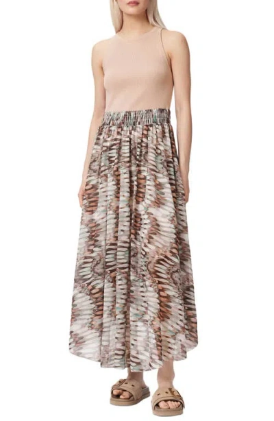 Allsaints Zenia Maxi Dress In Multi