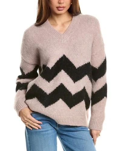 Allsaints Ziggi Alpaca-blend Sweater In Black