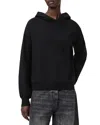 Allsaints Zinc Oversized Rhian Hoodie In Black